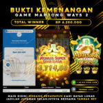 BUKTI JACKPOT SLOT MAHJONG WAYS 2 DI TAMBAKBET